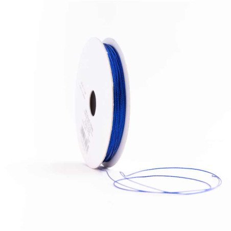 CORDON METAL AZUL 1mm x 25yd