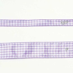 CINTAS GINGHAM 1" MORADO  50yd