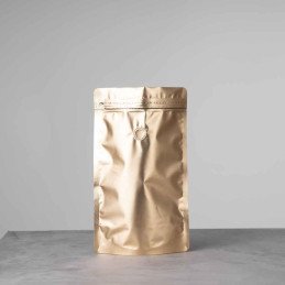 BOLSAS DE CAFE STAND UP 500g DORADAS (50und)
