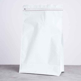 BOLSAS DE CAFE 8 LADOS 2.5Kg BLANCAS (50und)