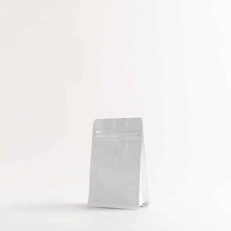 BOLSAS DE CAFE 8 LADOS 250g BLANCAS (50und)
