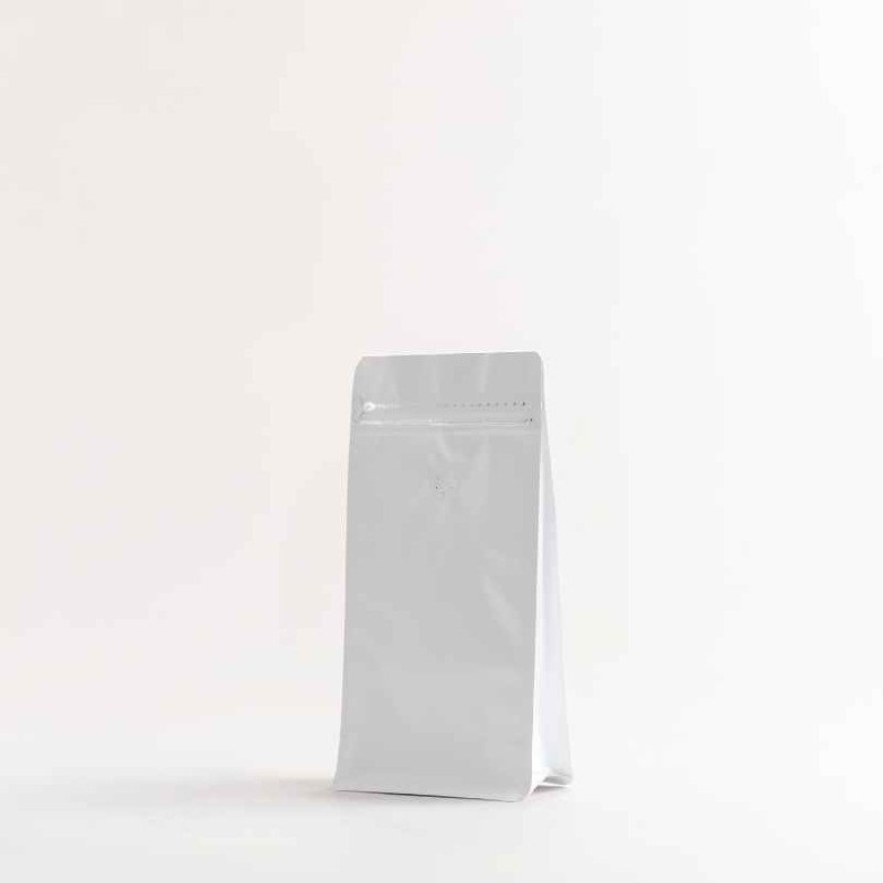 BOLSAS DE CAFE 8 LADOS 500g BLANCAS (50und)