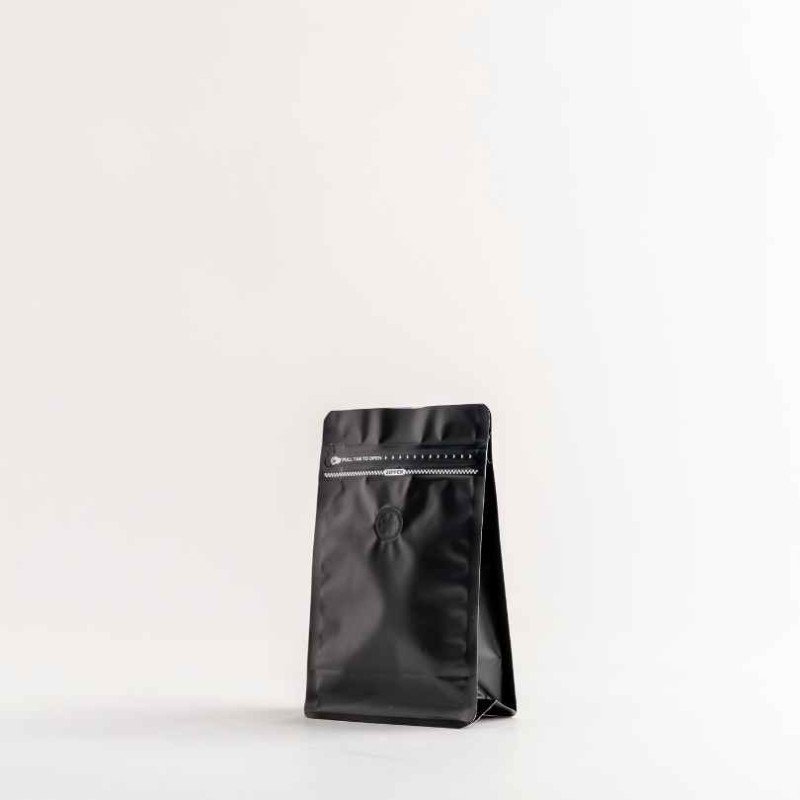 BOLSAS DE CAFÉ 8 LADOS 250g NEGRAS (50und)