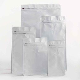 BOLSAS DE CAFE 8 LADOS 500g BLANCAS (50und)
