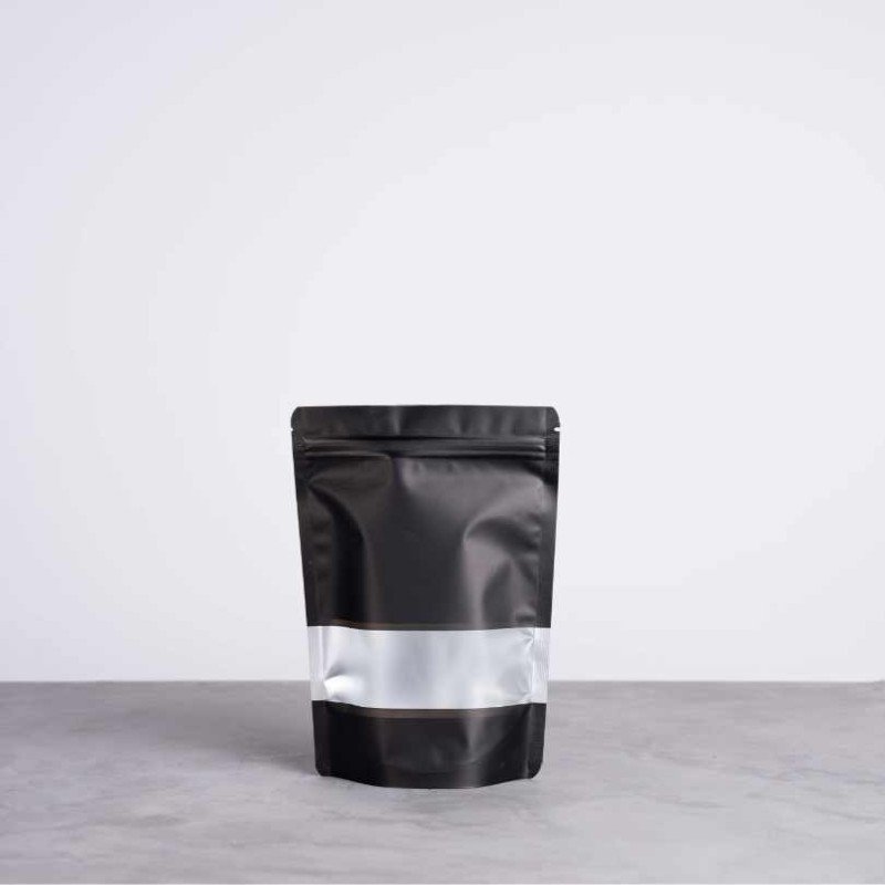 DOYPACK M NEGRO 14x20x4cm (50UNDS)