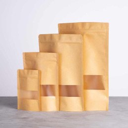 DOYPACK M KRAFT 14x20x4cm (50UNDS)
