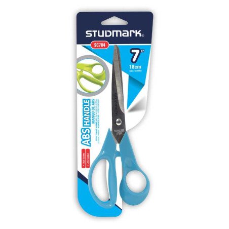 TIJERAS ABS 7" AZUL (SC704) STUDMARK