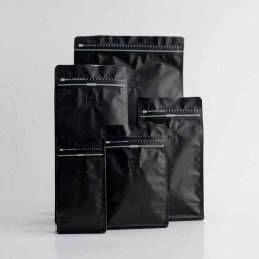 BOLSAS DE CAFÉ 8 LADOS 250g NEGRAS (50und)