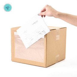 FUNDAS PARA DOCUMENTOS, 9.5x7" (23.5x17.5cm) 100UND