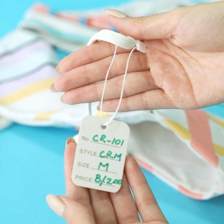 TAGS PARA ROPA, CON DESCRIPCIÓN, 100UND