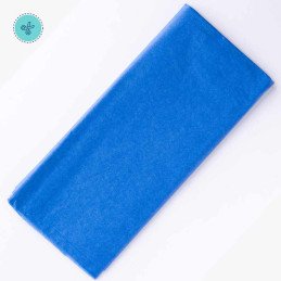TISSUE LISO AZUL, 10 pliegos, 20x26"