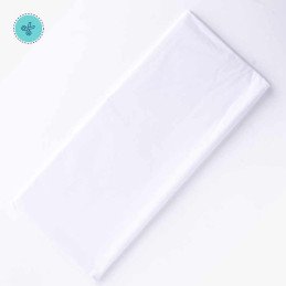 TISSUE LISO BLANCO, 10 pliegos, 20x26"