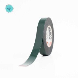 TAPE DOBLE CONTACTO NEGRO 25MM X 10MTS
