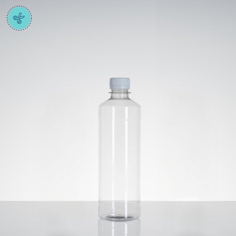 BOTELLAS PET ALCOHOL 16oz - 473ml (12und)