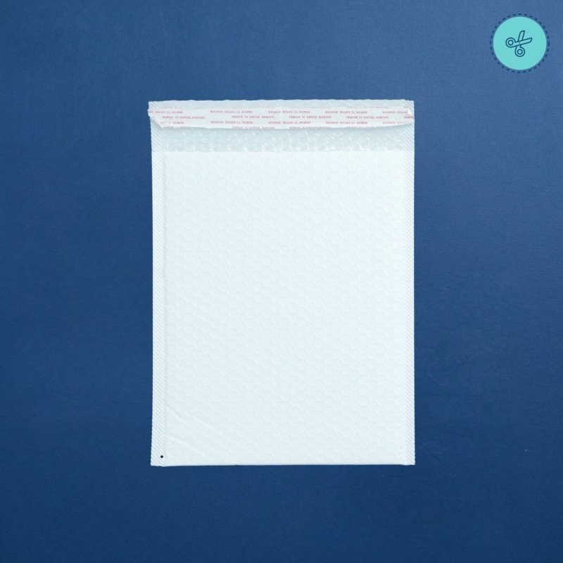 BUBBLE BAG L BLANCA 25X30 cm - 9.8X11.8" (50UND)