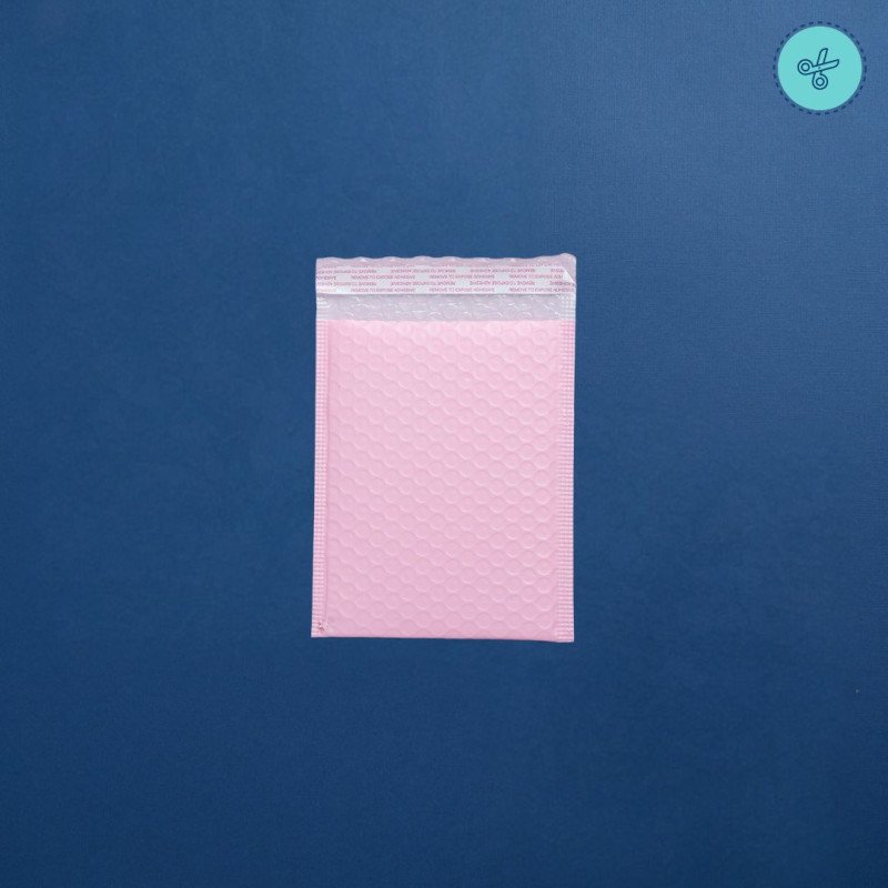 BUBBLE BAG S ROSADO15X20 cm -5.9X7.9" (50UND)
