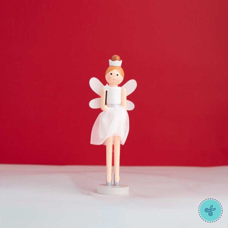 CASCANUECES HADA BLANCA 30CM / 12"