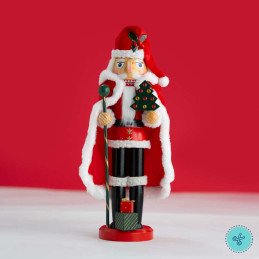 CASCANUECES SANTA CLAUS 36CM  (14.5")
