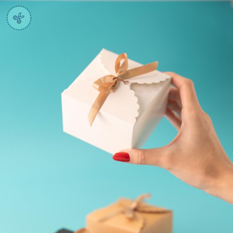 CAJA WAVE BLANCO 9x9x6cm (12UND)