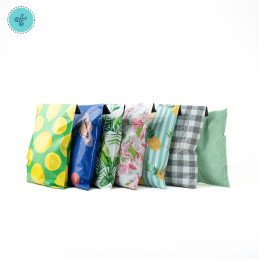 MAILER BAG ESTAMPADA AQUA 10X11.4"- 25.5X29CM (50UND)