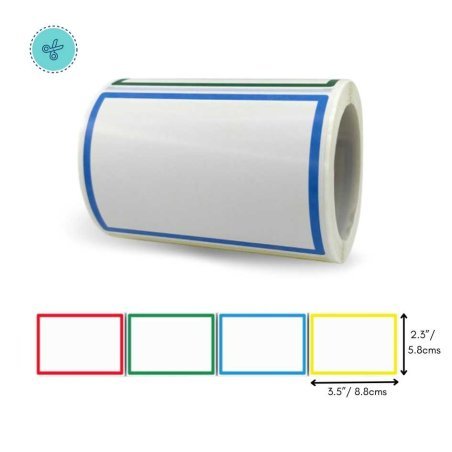 STICKERS BLANK, A-131, 300 UND, 88X58mm
