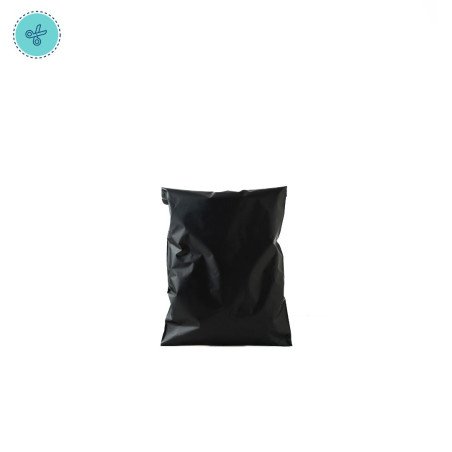 MAILER BAG M NEGRO 9.8X13.8" - 25X35CM (100UND)