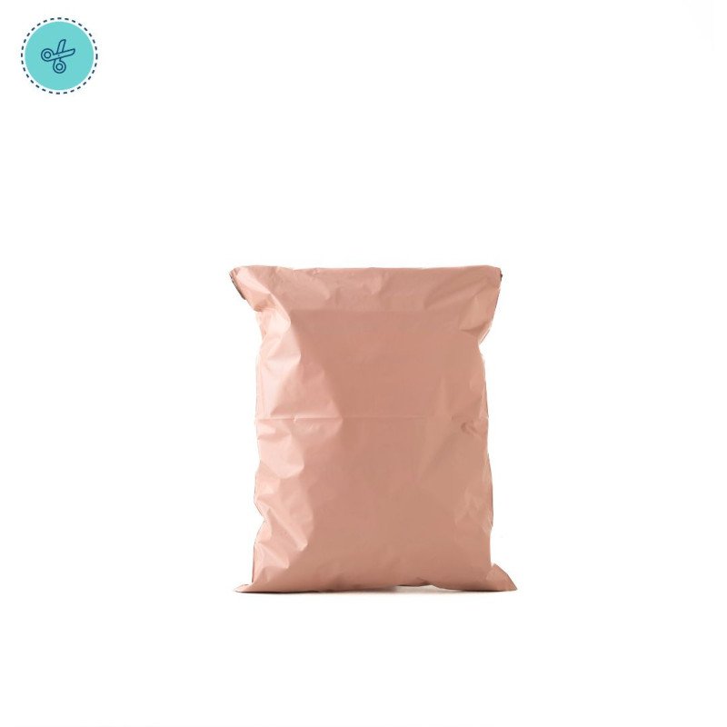 MAILER BAG L ROSADO 12.6X17.7" -32X45CM (100UND)