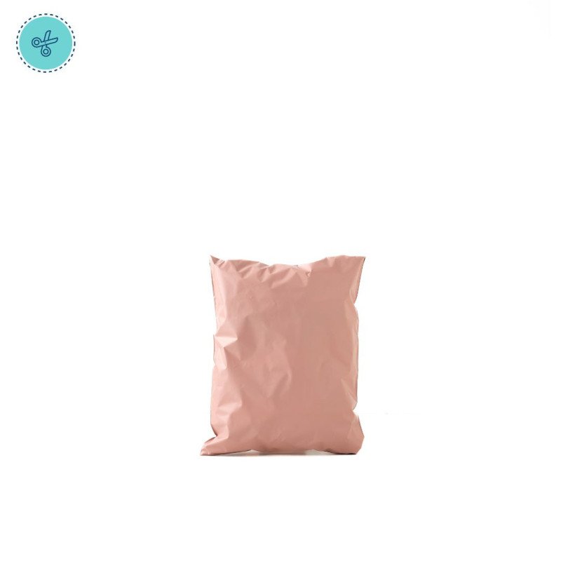 MAILER BAG M ROSADO 9.8X13.8" - 25X35CM (100UND)