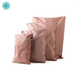 MAILER BAG L ROSADO 12.6X17.7" -32X45CM (100UND)