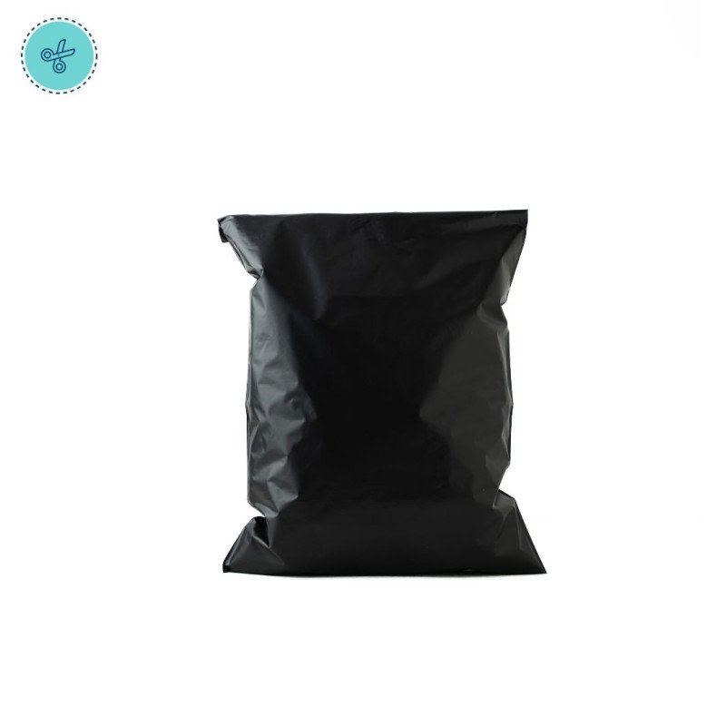 MAILER BAG XL NEGRO 15X19" - 38X48CM (100UND)