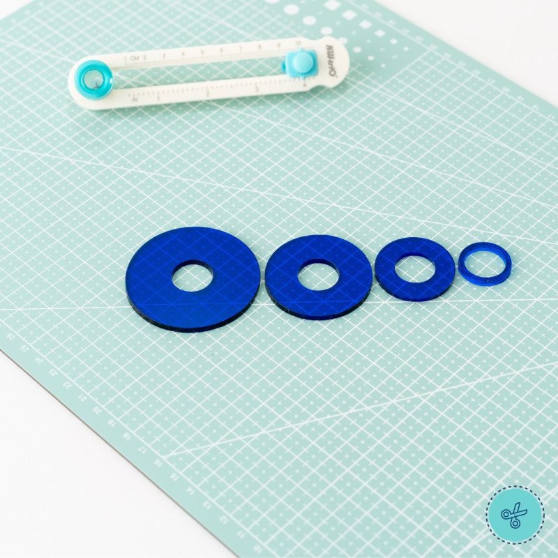 SET GUIAS MINI CORTADOR DE CIRCULO 1" 1.5" 2" 2.5"