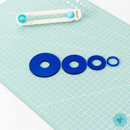 SET GUIAS MINI CORTADOR DE CIRCULO 1" 1.5" 2" 2.5"