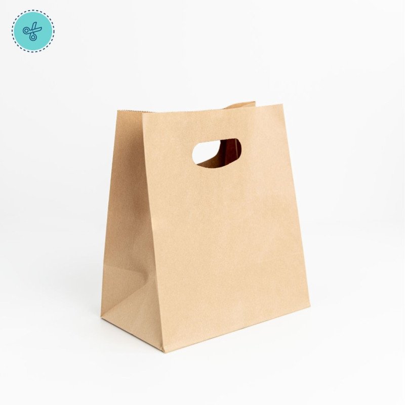 BOLSAS PAPEL ASA TROQ S 21.5X25X12.5 (50UND)