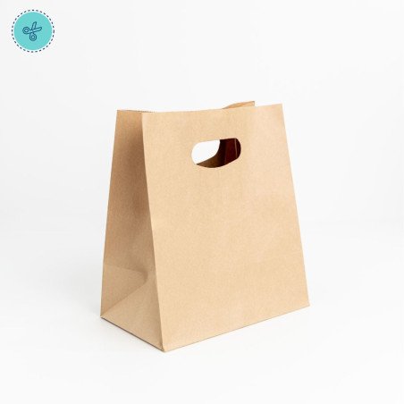 BOLSAS PAPEL ASA TROQ S 21.5X25X12.5 (50UND)