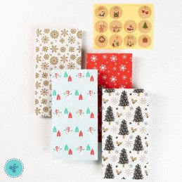 BOLSAS NAVIDAD DELI MUÑECO DE NIEVE 12X23X7.5CM (12UND)