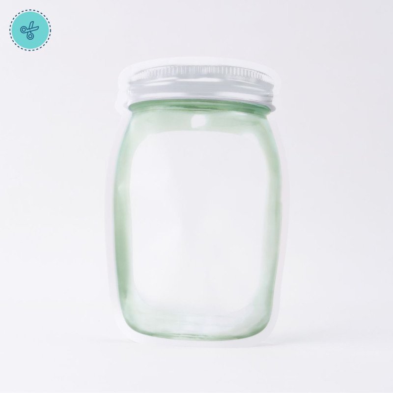 MASON JAR GRANDE VERDE 50UND