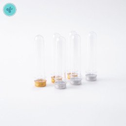 TUBOS DE ENSAYO PLATEADO 45ML/1.5OZ (12UND)