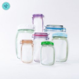 MASON JAR PEQUEÑA VERDE 50UND