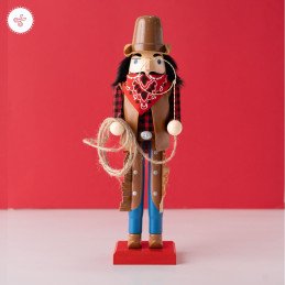 CASCANUECES COWBOY, 38 CM (15")