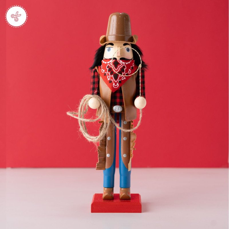 CASCANUECES COWBOY, 38 CM (15")