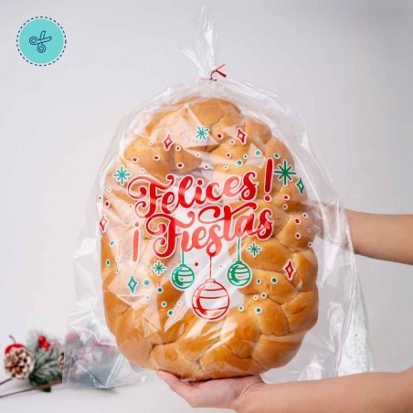 BOLSA PARA PAN DE ROSCA 16x22"  (25UND)