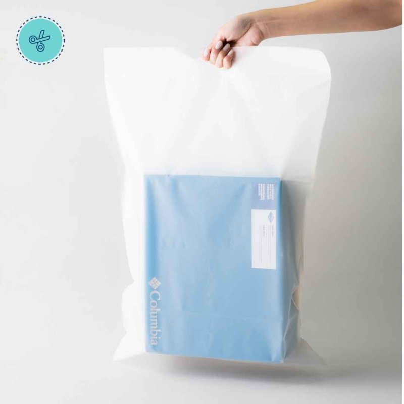 BOLSAS MATE CON ASA Y CIERRE XL 17.7x23.6+2" - 50UND SHEIN