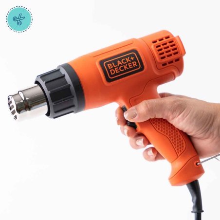 PISTOLA DE CALOR BLACK & DECKER HG1500-B3