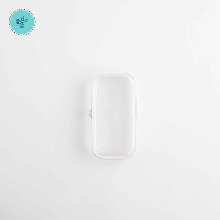 ESTUCHE MULTIUSO TAPA DURA TRANSP. S 7.68" X 4.13" X 1.9"