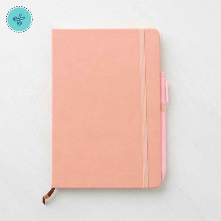 SET DE LIBRETA Y BOLÍGRAFO CORAL MATCH DUO 8.5" X 5.5"