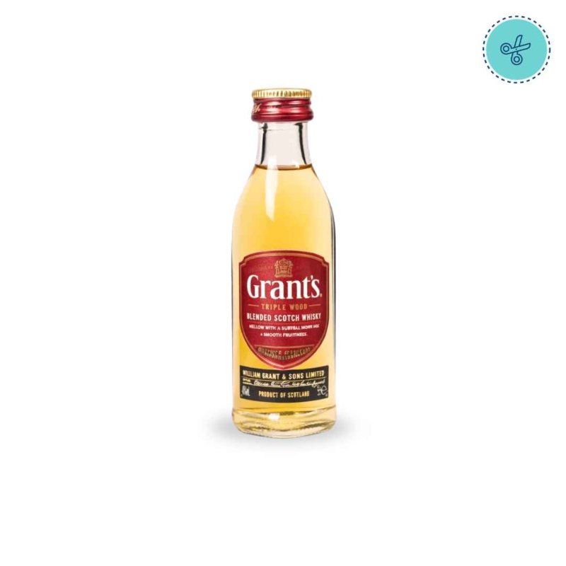 GRANTS 50ML WHISKEY 