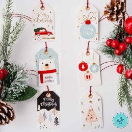 TAG NAVIDAD MODELO A - 24UND