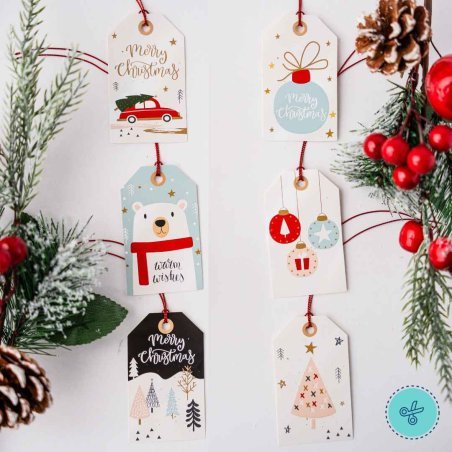 TAG NAVIDAD MODELO A - 24UND