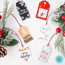 TAG NAVIDAD MODELO B - 24UND