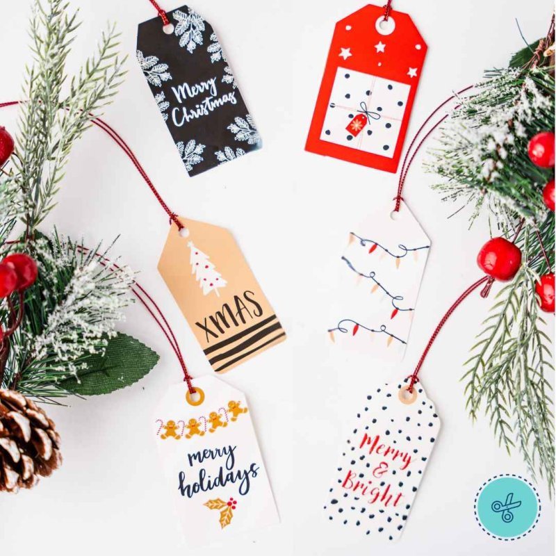 TAG NAVIDAD MODELO B - 24UND